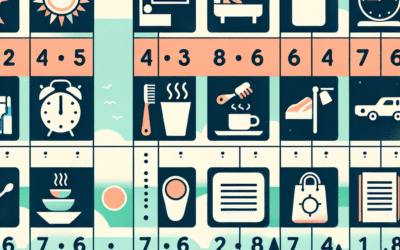Morning Routine Visual Schedule
